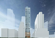 Triangle Equities and The Michaels Organization top out 204,000 s/f residence